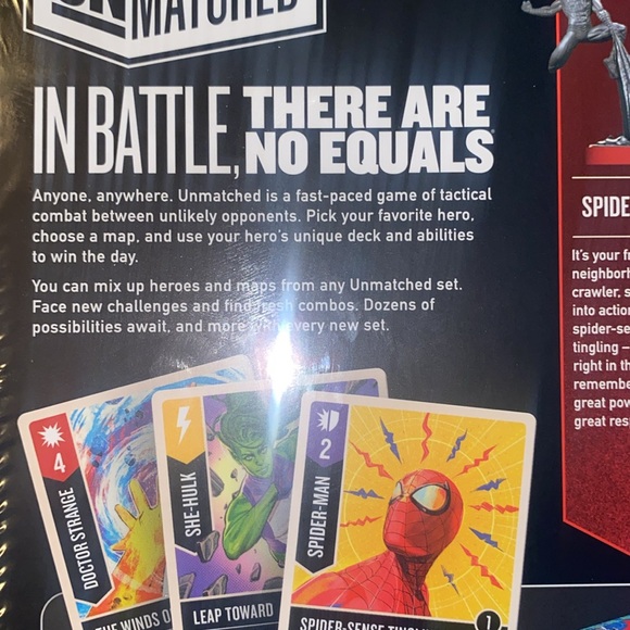 BRAINS and BRAWN unmatched marvel game! - Picture 4 of 6